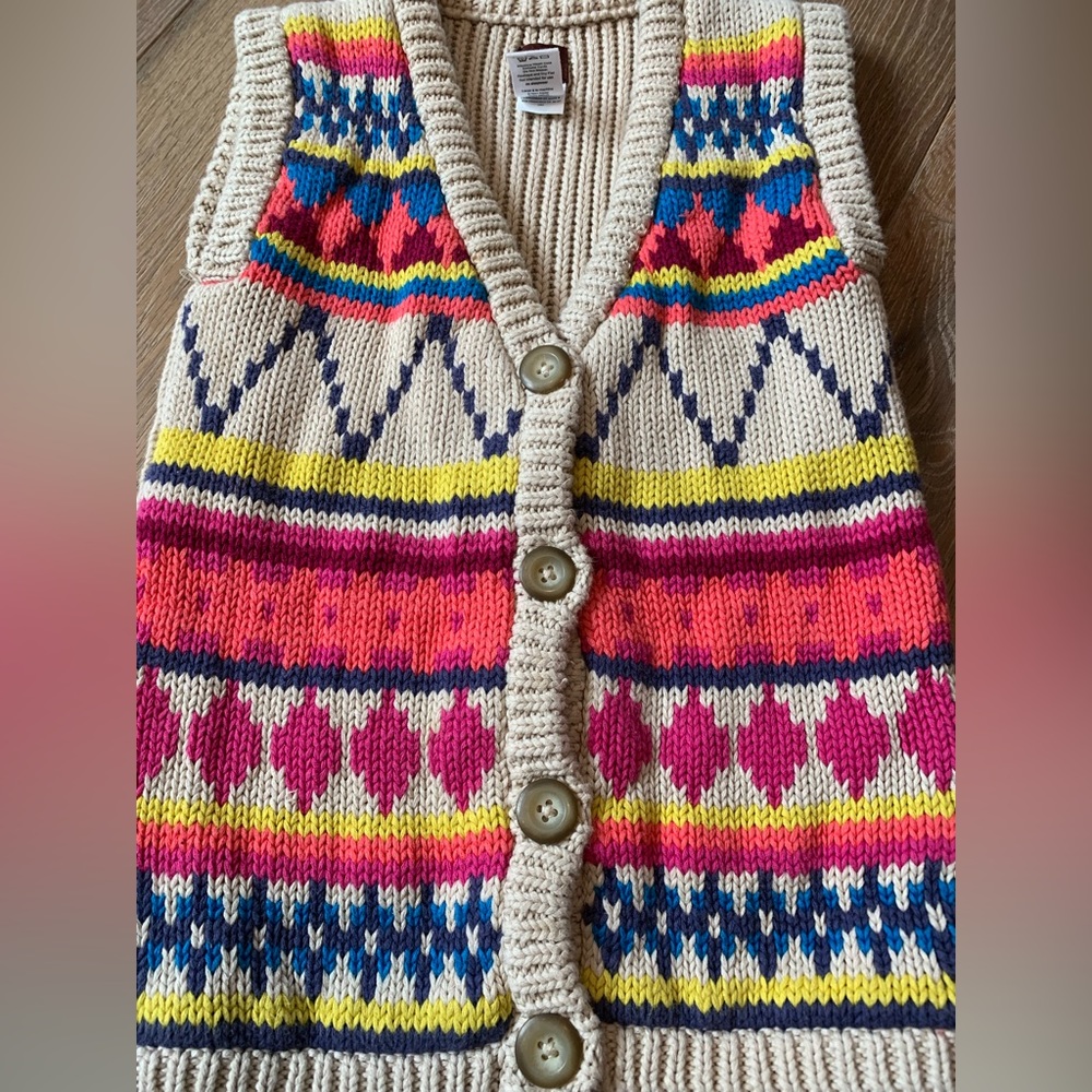 Tea Collection kids vest size 2-3